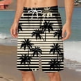 thumbnail image 2 of Men's Swim Trunks Quick Drying 5 Inch Swimsuit Mesh Swimsuit Long Style Six Beach Shorts For Men Swim Shorts Sky Blue M, 2 of 5