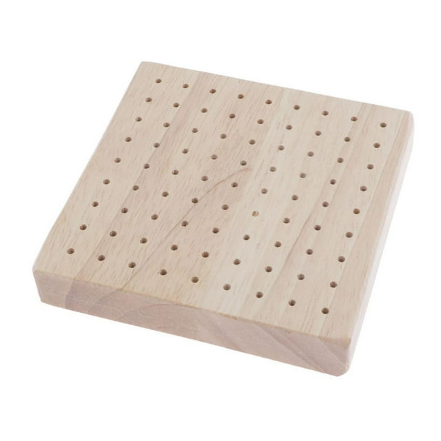 TISHITA Wooden Soft Clay Paint Stand Base Model Hobby Parts Holder - Wood, Square-Square