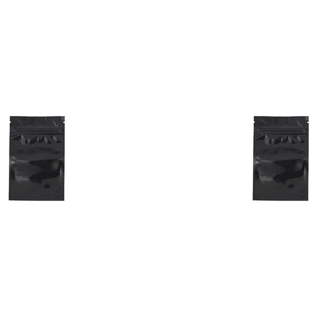 Bearachild Bolsa de papel de aluminio de 100 piezas Envases de cosméticos Bolsas de paquete Ziplock a prueba de fugas con contenedor de envoltura Type6 NO6