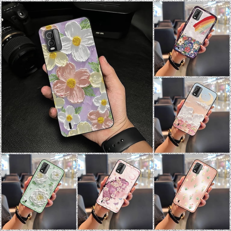 LYM-Phone Case For Nokia C210, Cute Back Cover Protective Full wrap flower  Dirt-resistant Durable Anti-knock Soft case Cartoon Shockproof Waterproof  Graffiti Silicone Anti-dust TPU - Walmart.com
