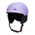 thumbnail image 4 of Casco de esquí Casco de nieve portátil para deportes de invierno de montaña y carretera Ciclismo de carretera púrpura, 4 of 8