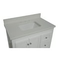 thumbnail image 4 of Abbey 36" Bathroom Vanity with White Cabinet and Quartz Top, 4 of 6