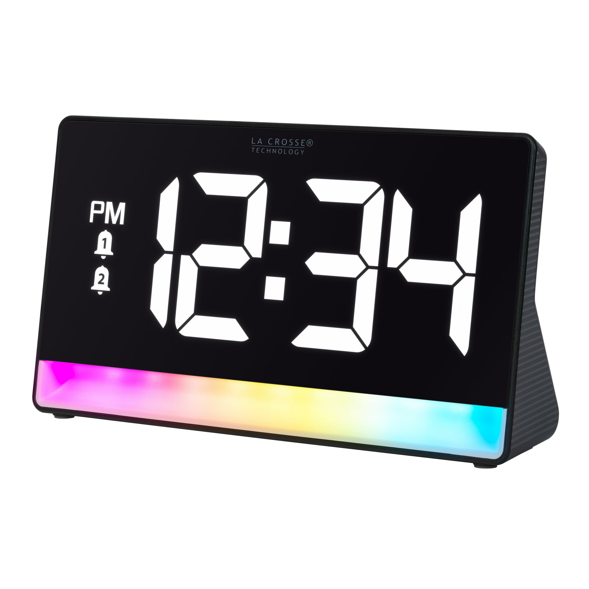 La Crosse Technology Digital Color Changing Deep Sleep Alarm Clock featured image