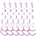 thumbnail image 5 of Guardoinrt 6pcs Hanging Garland Safe Ingredients Good Demonstrating Effect PVC Made Rose Purple 2Set, 5 of 5
