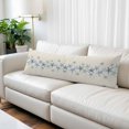 thumbnail image 2 of Blue Teal Coastal Body Pillow Cover 20 x 60 Inch Decorative Pillow Cover Summer Beach Starfish Vintage Lumbar Pillowcase Seasonal Rectangle Cushion Case for Couch Sofa Bed Living Room, 2 of 9