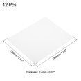 thumbnail image 2 of Unique Bargains Microfiber Cleaning Cloth 7' x 6' Soft Suede for Camera Lens, White 12 Pack, 2 of 6