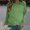 A# Army Green Hoodless Sweatshirts for Women, variant on Olyvenn Womens Hoodless Cozy Sweatshirts with Graphic Trending Boat Neck Sweatshirts Sports Workout Comfy Loose Fit Casual Blouse Workout Drop Long Sleeve Tops Stylish Solid Tees Brown 10