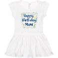 thumbnail image 3 of Inktastic Happy Birthday Mom Girls Toddler Dress, 3 of 5