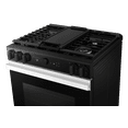 thumbnail image 4 of Estufa de piso Bespoke 5 quemadores, AirFry y SmartThings, Blanca, 4 of 5