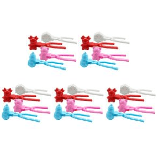 Clips Nieve para Exteriores Invierno para Clips Nieve Juguete Bolas Nieve Bolas Nieve Inter