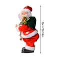 thumbnail image 2 of Chritmas Santa Claus With Music And Animated Dancing Ornaments, Creative Electronic Toy Gifts For Holiday And Birthday, 2 of 4