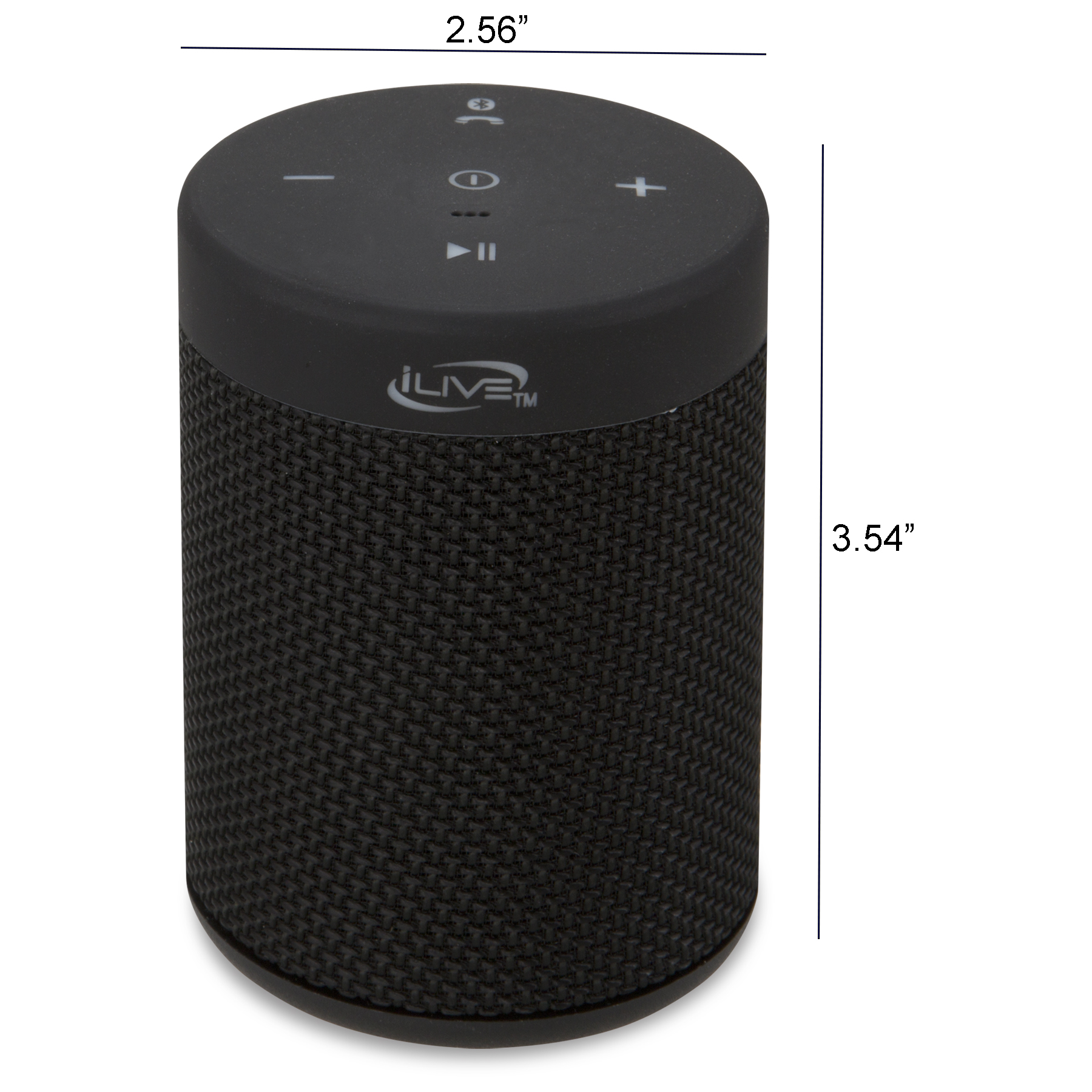 iLive ISBW108 Waterproof Fabric Wireless Bluetooth Speaker - Black - image 5 of 12