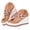 Red, variant on Womens Sandals with Jeweled Rhinestone Platform Wedge Thong Walking Slides 3.34 Inch Bohemian Summer Flip Flops Size 6-10