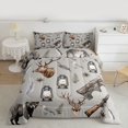 thumbnail image 2 of Castle Fairy Jungle Deer Bear Twin Comforter Sets for Teens,Animal Hunting Bedding Set, 2 of 8