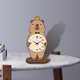 thumbnail image 4 of Reloj de mesa de capibara, reloj de escritorio de madera silencioso, moderno, con dibujos animados, adorno de escritorio S, 4 of 9