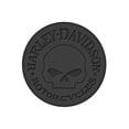 thumbnail image 2 of Harley-Davidson Willie G Skull Logo Billet Bar Stool, Chrome Plated HDL-12208, Harley Davidson, 2 of 2