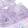 thumbnail image 2 of M Buder Botella de Agua Bonita 780ml Doble Uso Kawaii con Sorbete Correa Ajustable y Pegatinas Escolares para Niños y Estudiantes Plástico Resistente - Color Morado, 2 of 9