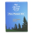 thumbnail image 2 of Fire Piston Kit- Firestarter Kit with Char Cloth, Cord, and Tinder, Survivalist and Prepper Gift, 2 of 5