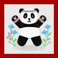 thumbnail image 3 of Great Art Now Tumbling Pandas by Noonday Design, 2 Piece Framed Art Set Each 14"W x 14"H, 3 of 3