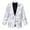 Blue Bow Peony Floral, variant on Xoenoiee Blue Toile De Jouy Rose Floral Womens Sweater Blazer Long Sleeve Lapel Collar Blazers Button Up Dressy Casual Suit Jackets Lightweight Work Office Cardigan Fall Outfits, XS