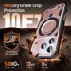 thumbnail image 3 of Diseñado para Funda Magnética para iPhone 17 Pro, Compatible con Magsafe, Resistente a Caídas de 10 pies, Resistente, con Soporte de Anillo Giratorio 360, Funda Protectora a Prueba de Golpes, 3 of 7