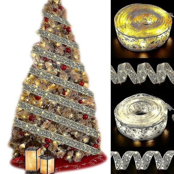 Guirlande Lumineuse Arbre de Noël pour Maison Jardin
