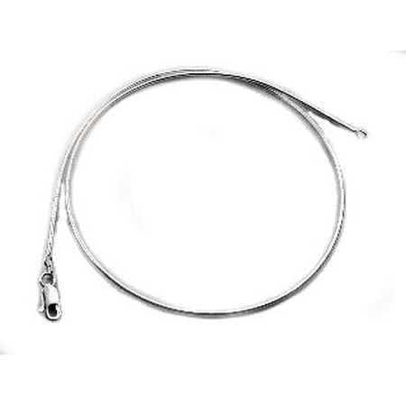 Handmade Silver Wire Chain - 16