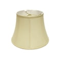 thumbnail image 2 of 14" Antique White Altered Bell Monay Shantung Lampshade, 2 of 3
