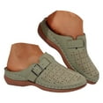 thumbnail image 3 of Women's Sandals Comfortable Summer Low Wedge Sandals for Women Rope Sandals for Women On Casual Open Toe Sandals Women Sandals with Rhinestones for Women Wedges Beach Shoes Slippers High, 3 of 7