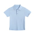 thumbnail image 2 of CCRFTGI Polo Shirts for Child Girls Size 7 School Uniform Print Shirt Golf Tennis Lapel Button Collared Polo Lightweight Quick Dry 2026 Summer Tops Light Blue 12-13 Years, 2 of 4