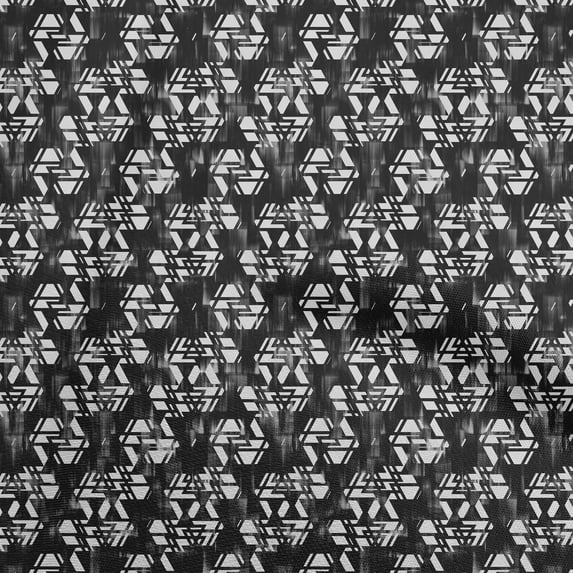 oneOone Polyester Lycra Gray Fabric Abstract Quilting Supplies Print Sewing Fabric By The Yard 56 Inch Wide