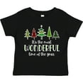 thumbnail image 3 of Inktastic Its the Most Wonderful Time of the Year Christmas Trees Boys or Girls Toddler T-Shirt, 3 of 5