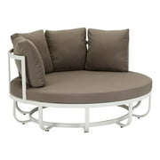 Pangea Home Naples Daybed Brown