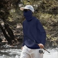 thumbnail image 6 of HAJWOH Sun Protection Shirts for Men with Mask UPF 50+ Fishing Blouses Long Sleeve UV Rash Guard Hiking Lightweight Hoodies, 6 of 6