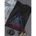 thumbnail image 3 of Sacred Geometry T-Shirt Women -Image by Shutterstock, Female x-Large, 3 of 4