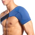 thumbnail image 1 of Soporte para hombros para mujeres y hombres, faja de soporte para el manguito rotador para articulación acromioclavicular dislocada, bursitis, tendinitis, desgarro del brazo, compresión del hombro, 1 of 5