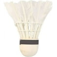 thumbnail image 3 of Agnolia Volant de Plumes de Badminton, Qualité Fine & Meublée / Blanc, Lot de 3, Fabriqué à Partir de Base en Liège Importée, 3 of 4