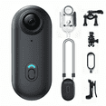 thumbnail image 1 of JETO Cámara Corporal Mini 4K 64GB con App WiFi, Gran Angular de 150°, Estuche Impermeable y Soportes para Viaje Ciclismo Motocicleta Vlog, 1 of 10