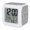 Black, Charcoal, Jet Black, Gray, variant on Colorful Modern Art Digital Alarm Clock for Bedrooms, Smart LED Alarm Clock with 7 Color Changing Night Light, Ink Painting Modern Abstract Art Silent Wake Up Clocks for Sleep Study Cooking 3.2"x3.2"