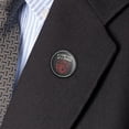 thumbnail image 3 of If I Come Back as a Zombie I'm Eating You First Metal 1.1" Tie Tack Hat Lapel Pin Pinback, 3 of 5