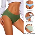 thumbnail image 4 of Ropa interior de bikini Eiggam para mujer, algodón, paquete de 10 unidades, talla XL, 4 of 6