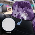 thumbnail image 6 of Xixirimido Purple Camo Butterfly Print Sweat Towel Car Seat Cover for Gym Workout Athletic Running Towel for Outdoor Sports Universal Auto Front Seat Protector for Trucks, SUV, 6 of 8