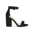 thumbnail image 2 of Women Round Buckle Open Toe Chunky Heel Sandal 18991, 2 of 12