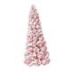 thumbnail image 4 of Árbol de bolas de Navidad Adorno de bolas de Navidad para sala de estar Chimenea Hogar Rosa Blanco, 4 of 9