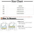 thumbnail image 2 of Push Up Bras for Women Wireless Ribbed Hollow Front Full Coverage Bralette Low Support Comfort T-Shirt Bra Minimizers, Pink, 36/80, 2 of 2