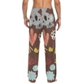 thumbnail image 4 of FREEAMG Koala Cotton Pajama Pant for Men, Super Soft Lightweight Lounge Pajama Bottoms Drawstring Sleepwear Pant with 2 Pockets, 4 of 7