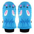 thumbnail image 1 of Guantes De Esquí Para Niños Manoplas Guantes De Nieve Impermeables Y A Prueba De Viento Guantes De Manoplas De Conejo De Dibujos Animados Guantes Cálidos De Invierno Yuarrent AP008164-01, 1 of 6