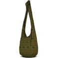 thumbnail image 2 of Tu acogedor bolso bandolera Boho bolso de algodón hecho a mano para unisex, 2 of 5