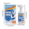thumbnail image 4 of Adhesive Remover Household Cleaner Residue Free Glue Sticker Double Sided Tape Cleaner, 4 of 10