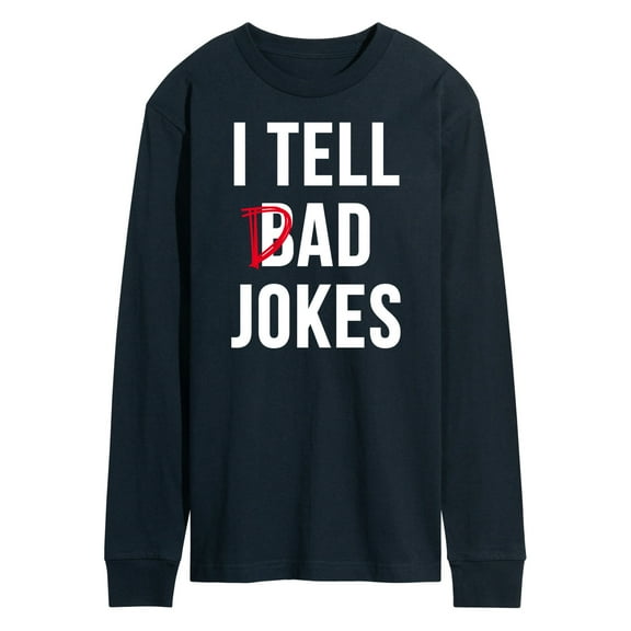 Instant Message - I Tell Dad Jokes  - Men's Long Sleeve T-Shirt
